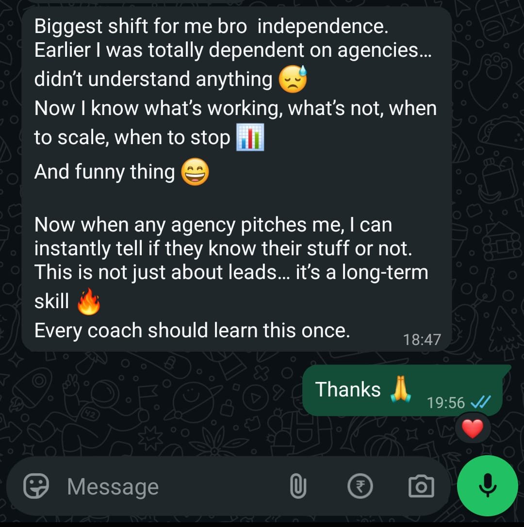 WhatsApp Testimonial